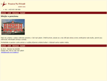 Tablet Screenshot of penzion-na-hvezde.cz